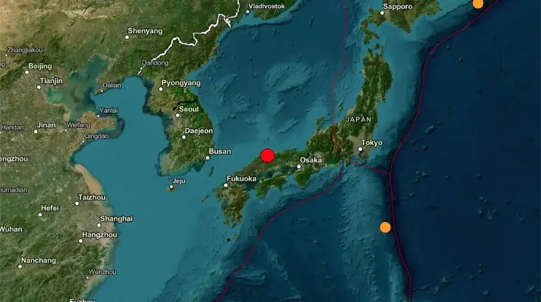 Sismo de magnitud 6.2 sacude Jap&oacute;n, sin riesgo de tsunami
