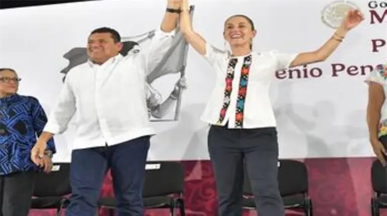 Reitera May respaldo a posici&oacute;n de Sheinbaum frente a intervenci&oacute;n de EE. UU. en Venezuela