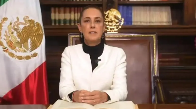 "M&eacute;xico va bien y en 2026 vamos a ir mejor": Sheinbaum al presentar balance