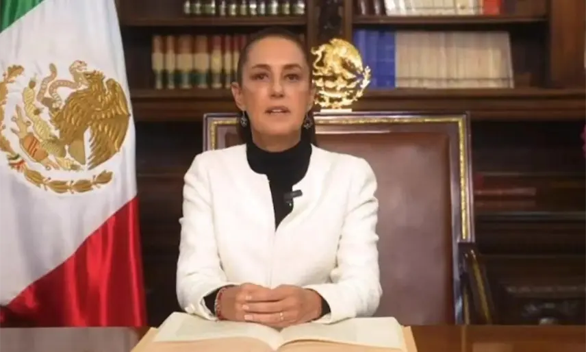 "México va bien y en 2026 vamos a ir mejor": Sheinbaum al presentar balance