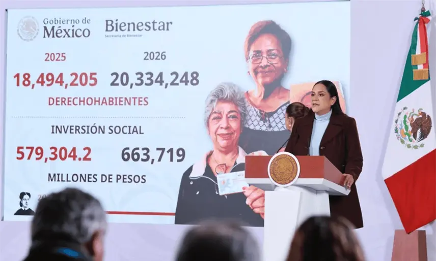 Inicia dispersión del primer bimestre de pensiones del Bienestar