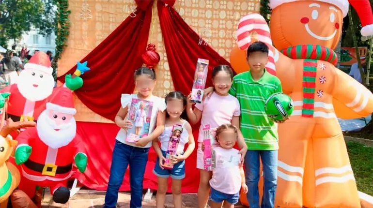 Festejan D&iacute;a de Reyes en el Centro Cultural Quinta Grijalva con m&aacute;s de 20 mil regalos