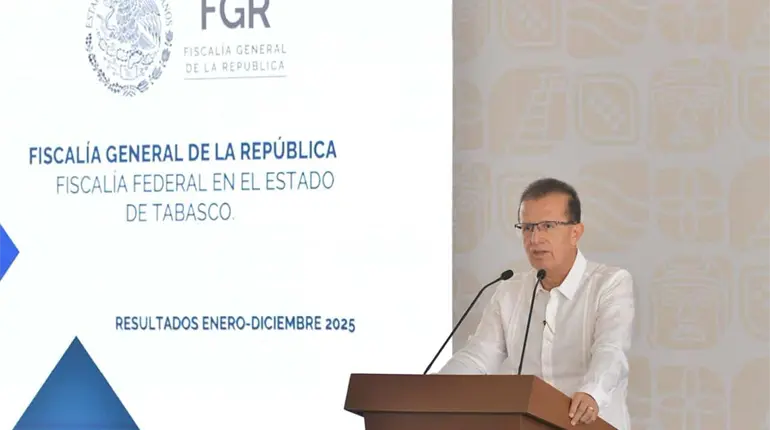 FGR Tabasco presume que en 2025 obtuvo 212 sentencias condenatorias