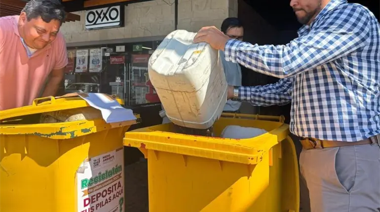 Recolecci&oacute;n de pilas seguir&aacute; hasta llegar a las 15 toneladas: Medio Ambiente