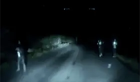 Graban intento de asalto carretero a mano armada en Veracruz