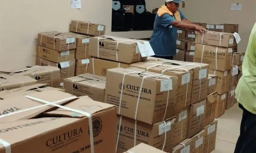En febrero iniciar&aacute; entrega de libros donados por Cultura a 160 bibliotecas del estado