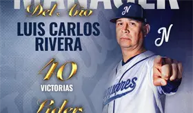 Luis Carlos Rivera gana el manager del a&ntilde;o en la Liga del Pac&iacute;fico
