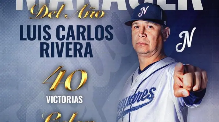 Luis Carlos Rivera gana el manager del a&ntilde;o en la Liga del Pac&iacute;fico