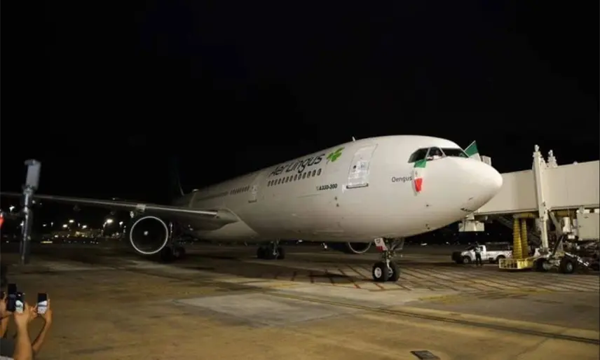 Inauguran vuelo directo Dublín–Cancún de Aer Lingus en Quintana Roo