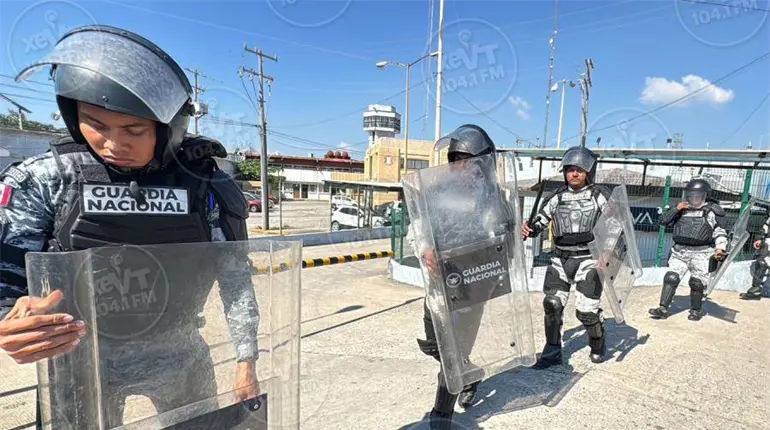 Realizan operativo "C&aacute;rcel Segura" en el Creset