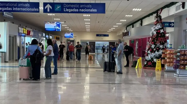 12.3% repunta tr&aacute;fico de pasajeros en Aeropuerto de Villahermosa en diciembre de 2025