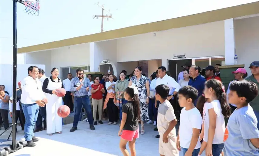 Entrega gobierno estatal nuevo Centro de Desarrollo Comunitario DIF Pilares en Cárdenas