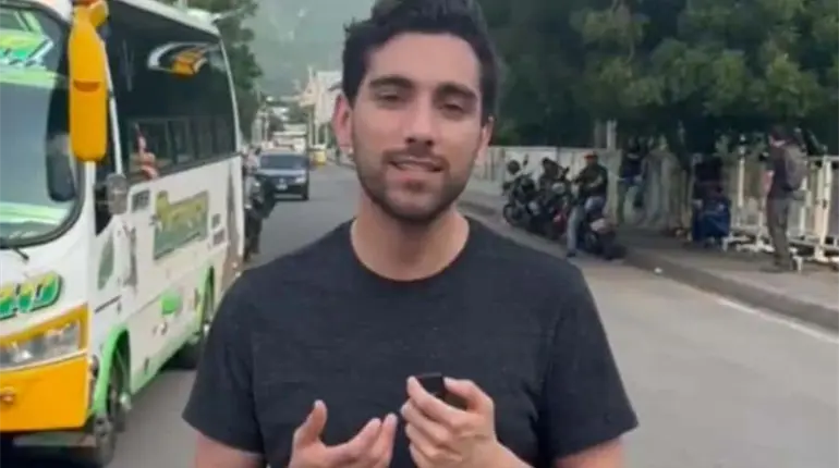 Liberan a periodista mexicano Juli&aacute;n Mazoy detenido en Venezuela