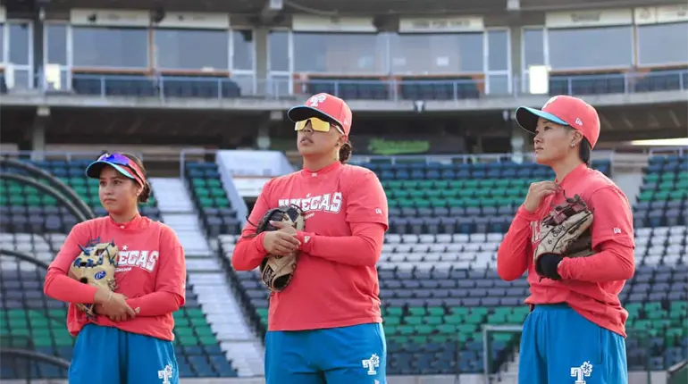 Reporta Dominique Alcocer a pretemporada de Las Olmecas