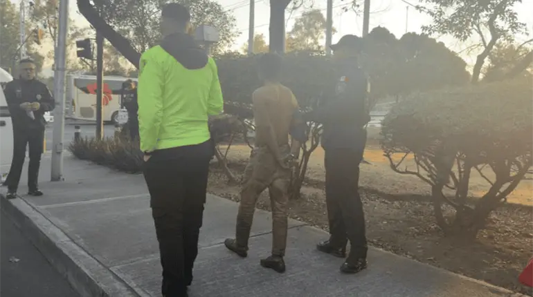 SSC CDMX detiene a sujeto por desollar a perro en la Alcald&iacute;a GAM