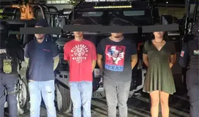 Detienen a 4 personas por extorsi&oacute;n, secuestro y narcomenudeo en C&aacute;rdenas