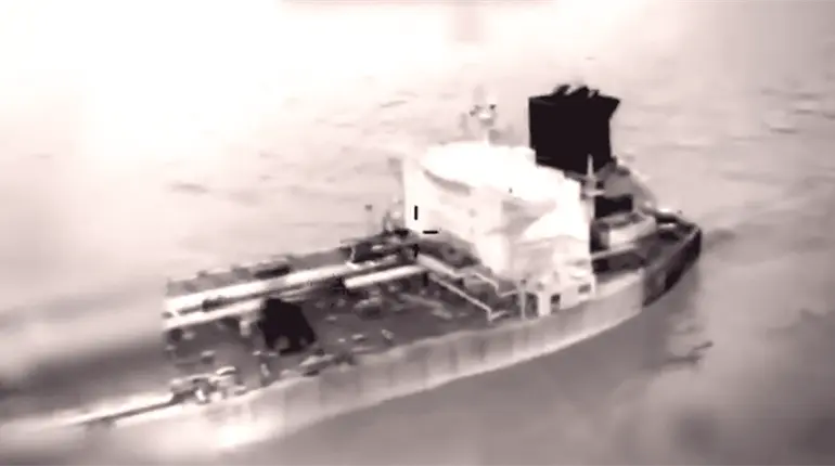 EE. UU. confisca al petrolero Olina, ligado a flota fantasma de Venezuela en el Caribe