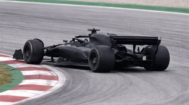 Audi pone en pista su primer monoplaza de F1 en Montmel&oacute;