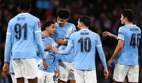 Manchester City golea 10-1 al Exeter City y avanza en la FA Cup