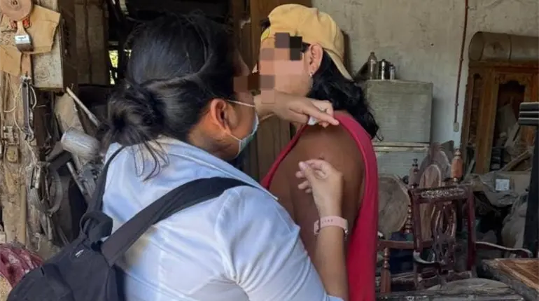 Despliega IMSS personal en Tenosique para fortalecer cerco sanitario contra el sarampi&oacute;n