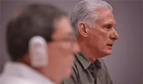 D&iacute;az-Canel niega que existan conversaciones con Trump