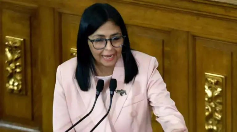 Aqu&iacute; hay un gobierno que manda: Delcy Rodr&iacute;guez reafirma su cargo tras publicaci&oacute;n de Trump