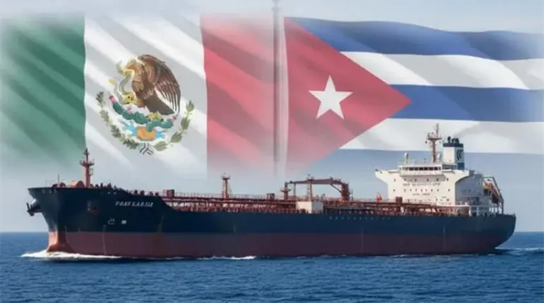 "M&eacute;xico es un pa&iacute;s soberano", defiende Sheinbaum env&iacute;o de petr&oacute;leo a Cuba