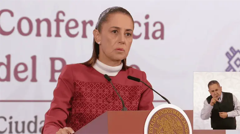 La postura de M&eacute;xico es en contra de las intervenciones militares: Sheinbaum en conversaci&oacute;n con Trump sobre Venezuela