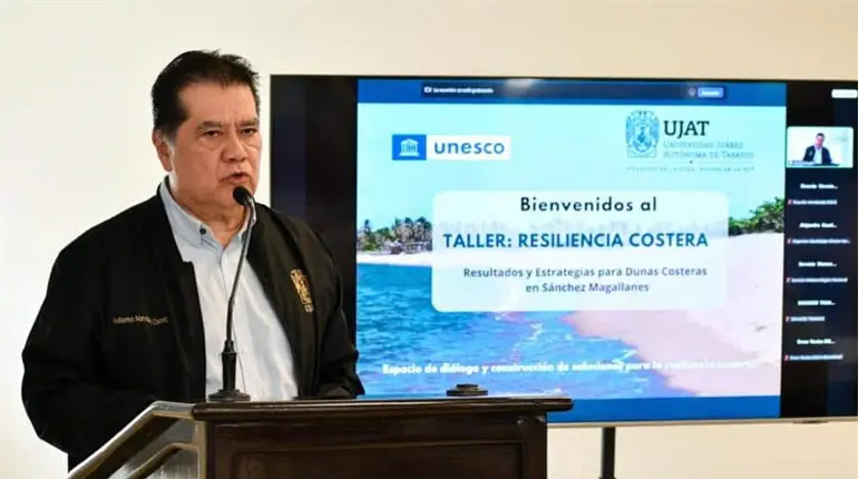 UJAT y UNESCO buscan fortalecer protecci&oacute;n costera de S&aacute;nchez Magallanes