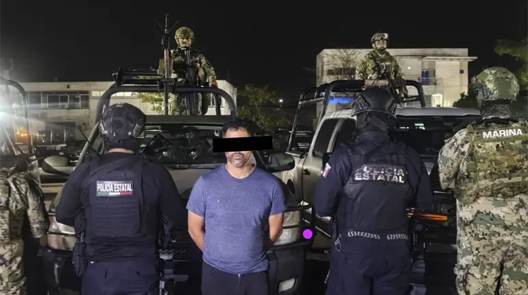 Detienen a presunto responsable de balacera en bar de Villahermosa