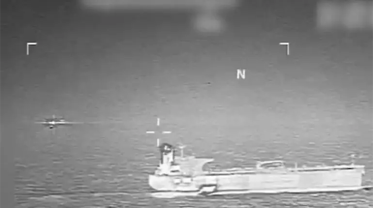 Asegura EE. UU. otro buque petrolero en el Caribe por presuntos v&iacute;nculos con Venezuela