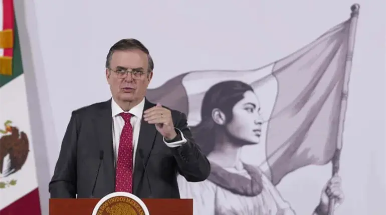 M&eacute;xico tiene investigaciones antidumping contra EE.UU. por manzana y carne de cerdo: Ebrard