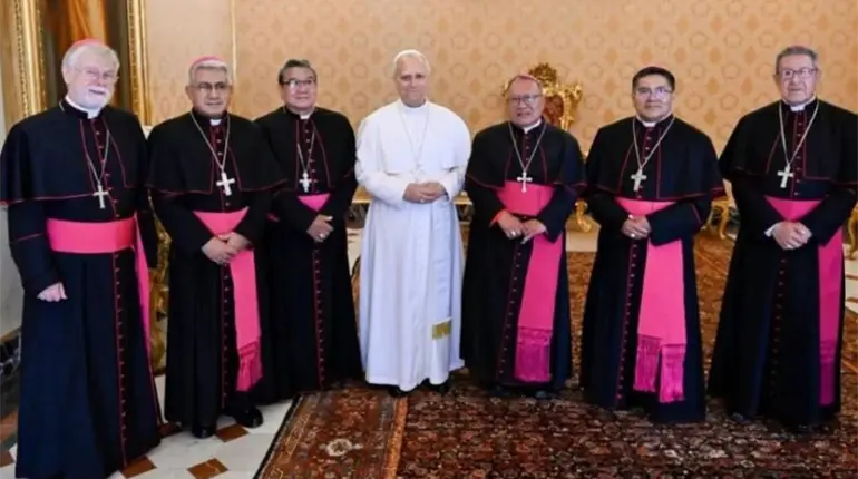 Retoma Le&oacute;n XIV visitas ad limina Apostolorum tras conclusi&oacute;n del A&ntilde;o Jubilar