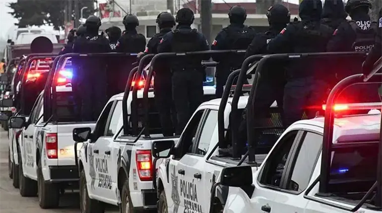 Refuerzan con 620 elementos federales y estatales seguridad en Tula, Hidalgo