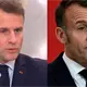 Aparece Macron con ojo hinchado y enrojecido