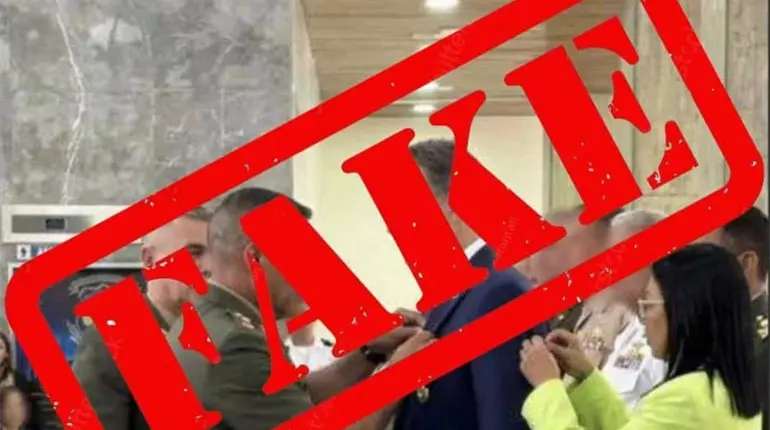 Desmiente Gobierno de Venezuela presunta condecoraci&oacute;n de Delcy Rodr&iacute;guez al jefe de la CIA