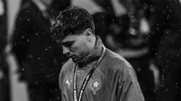 Brahim D&iacute;az reconoce falla de penal en final de Copa Africana y pide disculpas