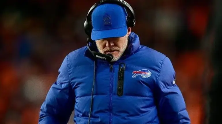 Bills Buffalo despiden a Sean McDermott como entrenador en jefe