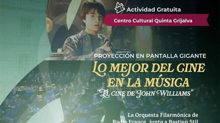 &iexcl;De Jurassic Park a Harry Potter! Concierto en Quinta Grijalva con orquesta filarm&oacute;nica el 25 de enero