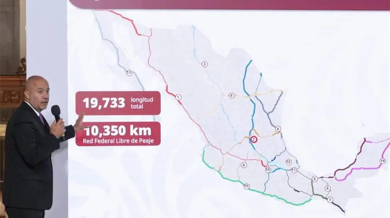 Anuncian inversi&oacute;n de 50 mil mdp para el programa &acute;Mega Bachet&oacute;n&acute; de carreteras federales de M&eacute;xico