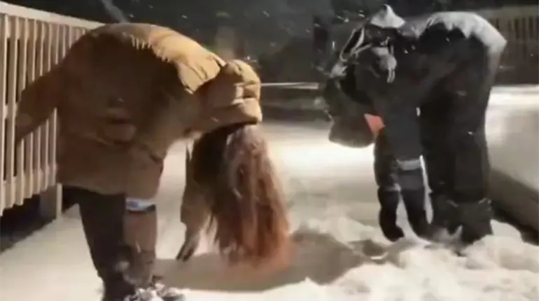 Groenlandeses se burlan de la "cultura estadounidense" imitando a consumidores de fentanilo