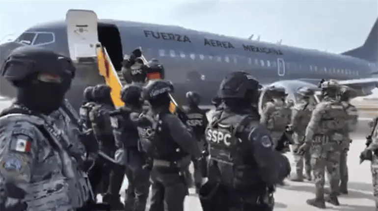 Env&iacute;a M&eacute;xico a EE. UU a 37 operadores de organizaciones criminales