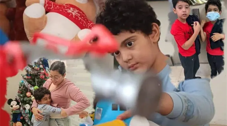 Santy, el guerrero tabasque&ntilde;o de 6 a&ntilde;os busca apoyo para trasplante de m&eacute;dula &oacute;sea