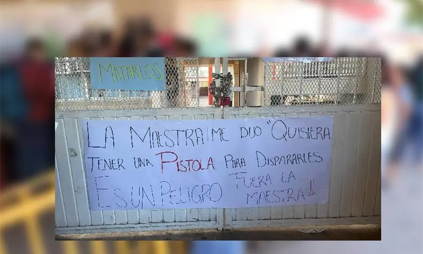 Destituyen a maestra de primaria en Parrilla que supuestamente amenazó a alumnos con dispararles
