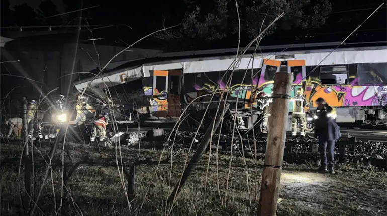 Al menos un muerto y 15 heridos deja nuevo accidente de tren en Catalu&ntilde;a, Espa&ntilde;a