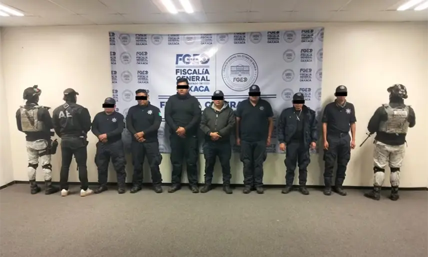 Detienen a 7 policías en Oaxaca, implicados en asesinato de menor de 10 años