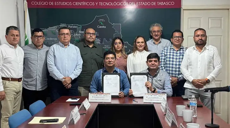 UTTAB y Cecyte acuerdan alianza acad&eacute;mica