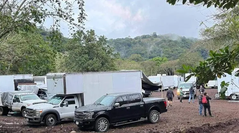 Salma Hayek inicia rodaje de nueva pel&iacute;cula en Catemaco, Veracruz
