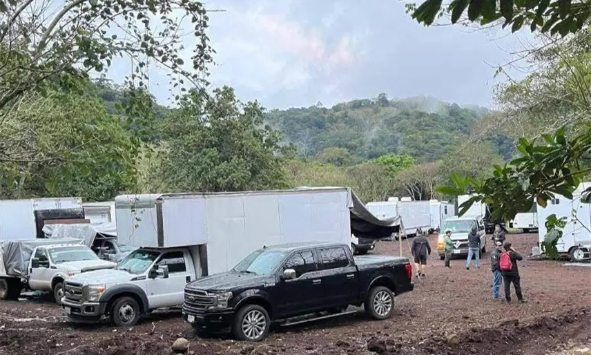 Salma Hayek inicia rodaje de nueva película en Catemaco, Veracruz