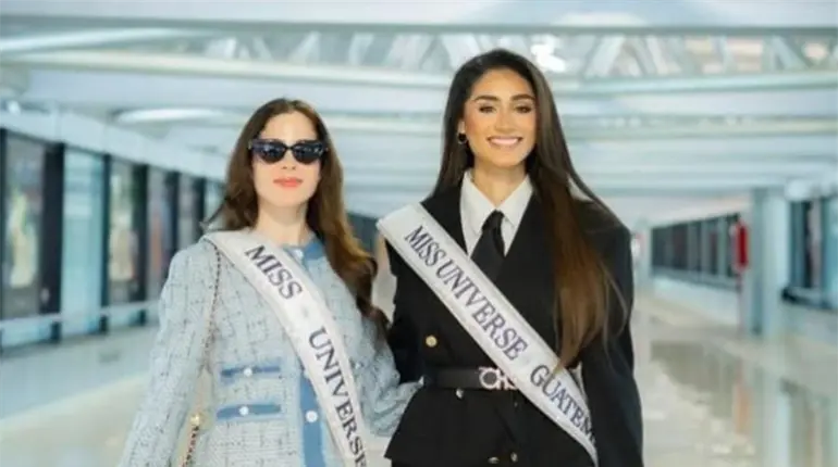 F&aacute;tima Bosch est&aacute; en Guatemala, recrea foto con Raschel Paz